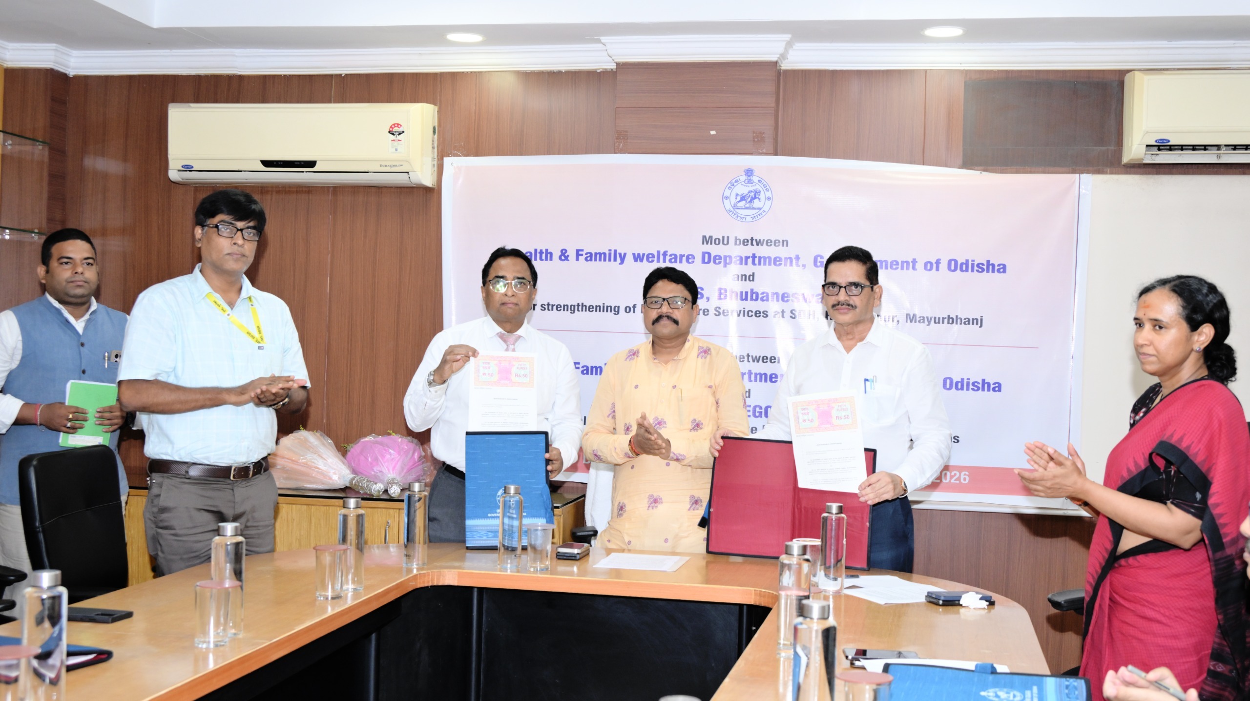 ବିଶ୍ୱସ୍ତରୀୟ ଗୁଣାତ୍ମକ ସ୍ୱାସ୍ଥ୍ୟସେବା ପାଇଁ ଓଡ଼ିଶା ସରକାର ଏବଂ ଜିପାଇଗୋ ମଧ୍ୟରେ ବୁଝାମଣାପତ୍ର ସ୍ୱାକ୍ଷରିତ